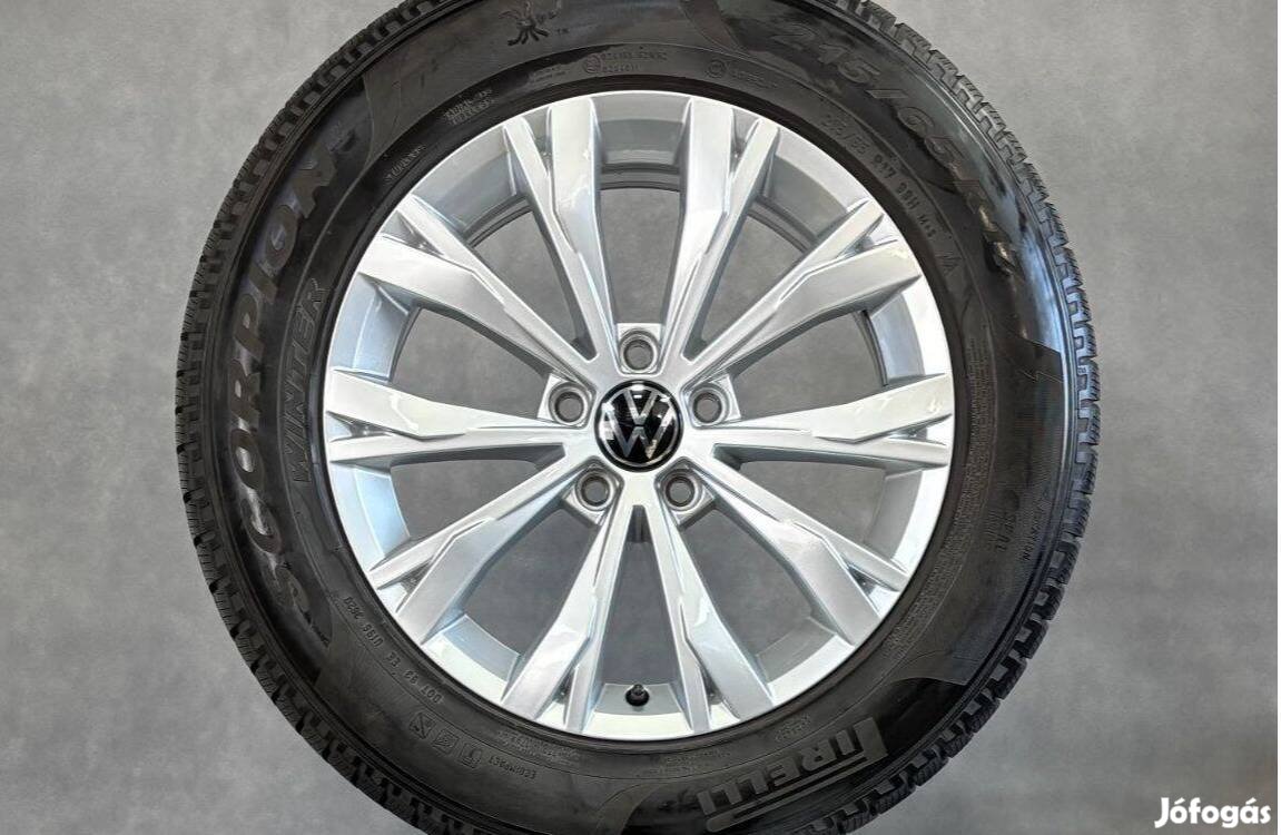 Vw Volkswagen 17" 5x112 alufelni felni 215/65r17 téli gumi