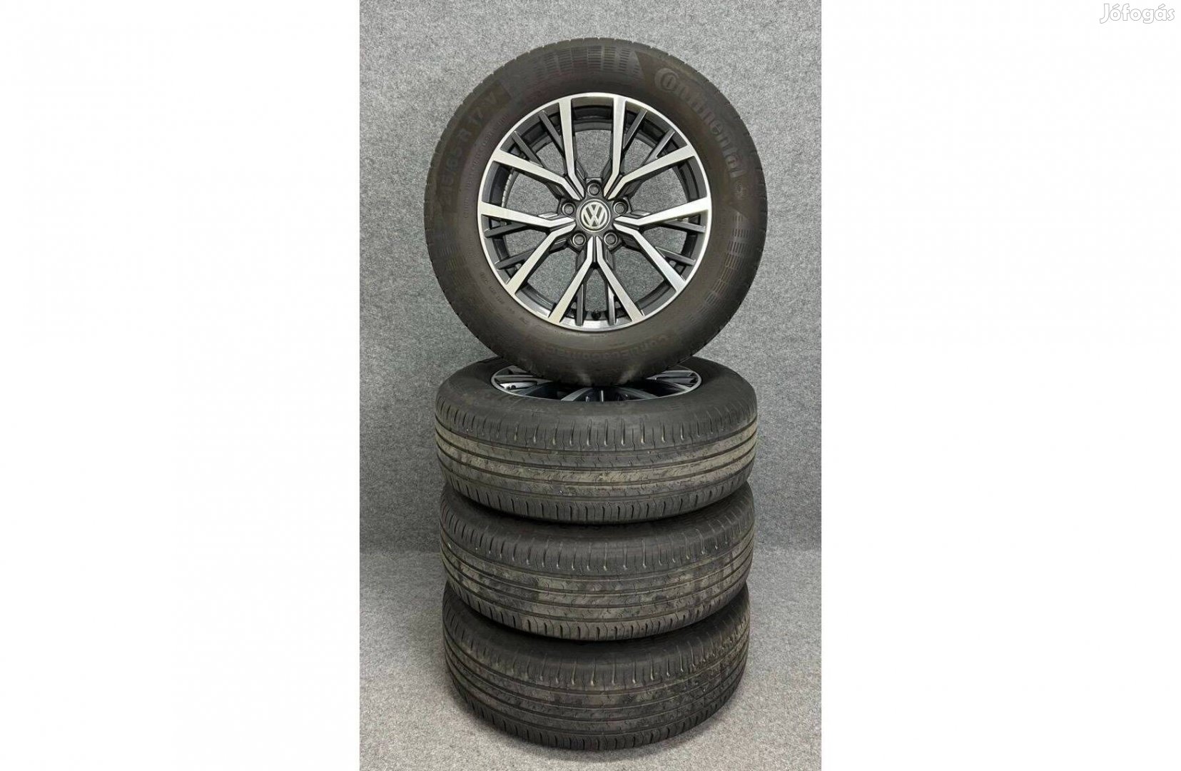 Vw Volkswagen 17" 5x112 alufelni felni 215/65r17 téli gumi Tiguan
