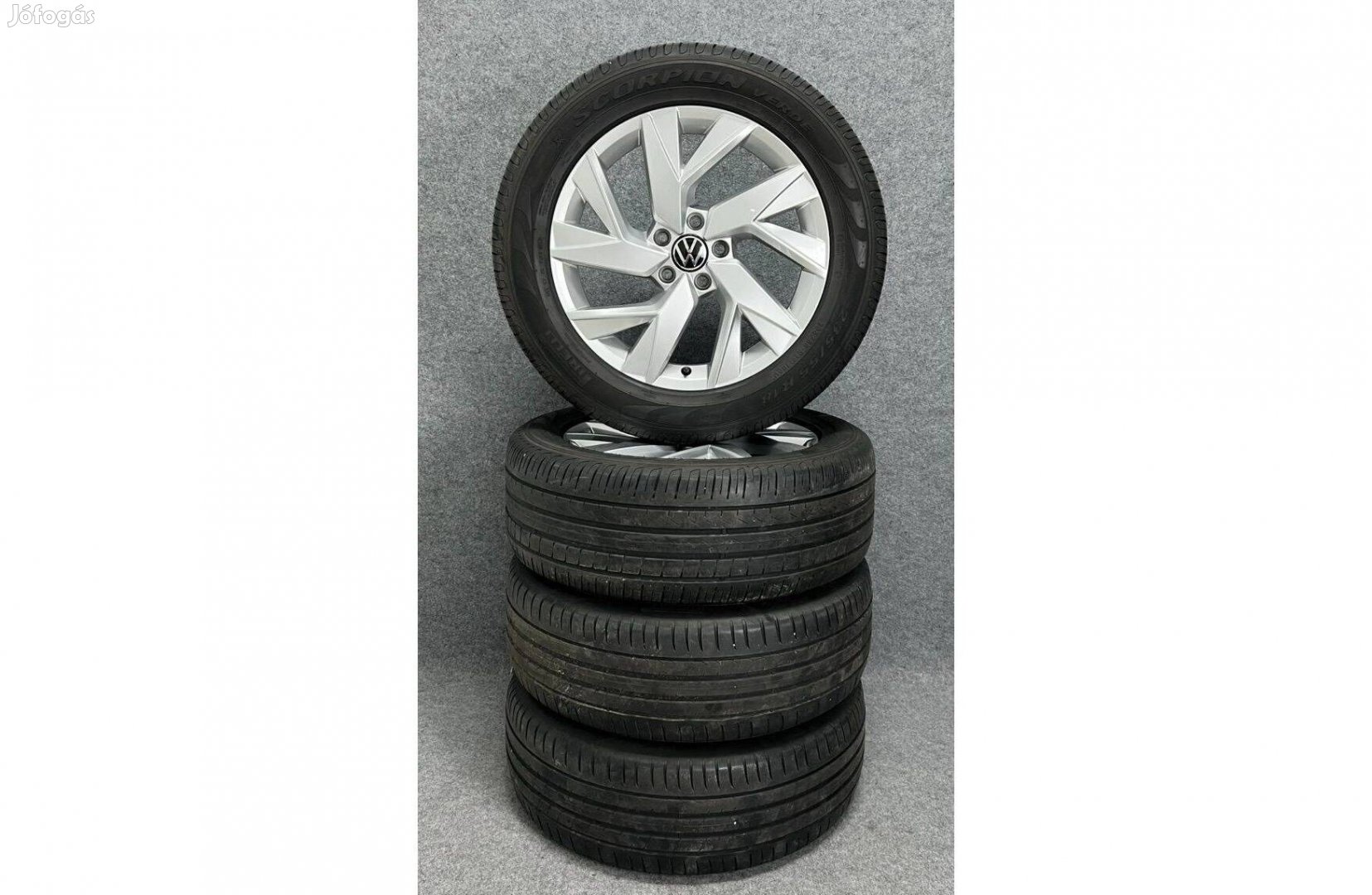 Vw Volkswagen 18" 5x112 alufelni felni 235/55r18 téli gumi Tiguan