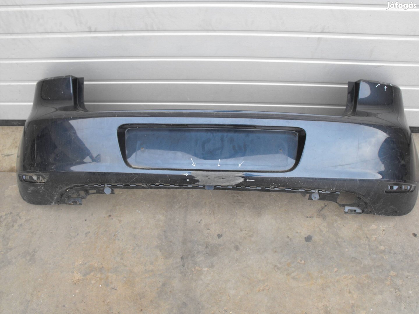 Vw Volkswagen Golf 6 hátsó lökhárító lökő képe