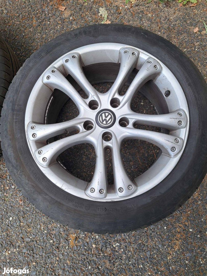 Vw alu 17" kerék gumival