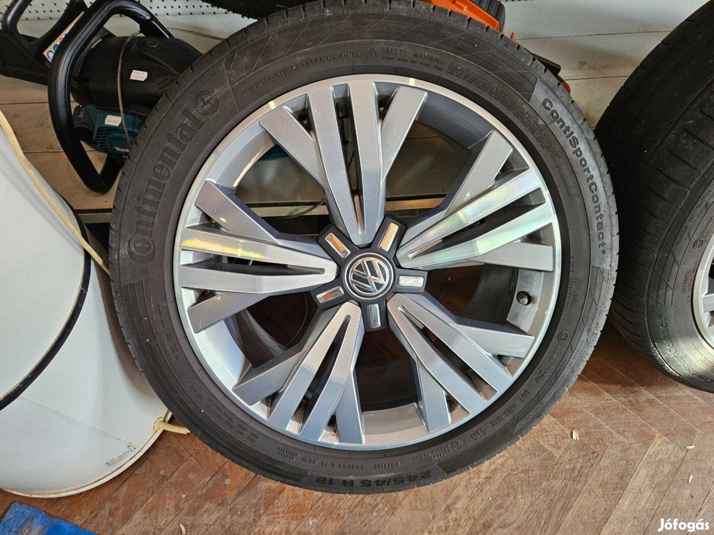 Vw arteon 18-as gyári felni 8db gumival 5x112