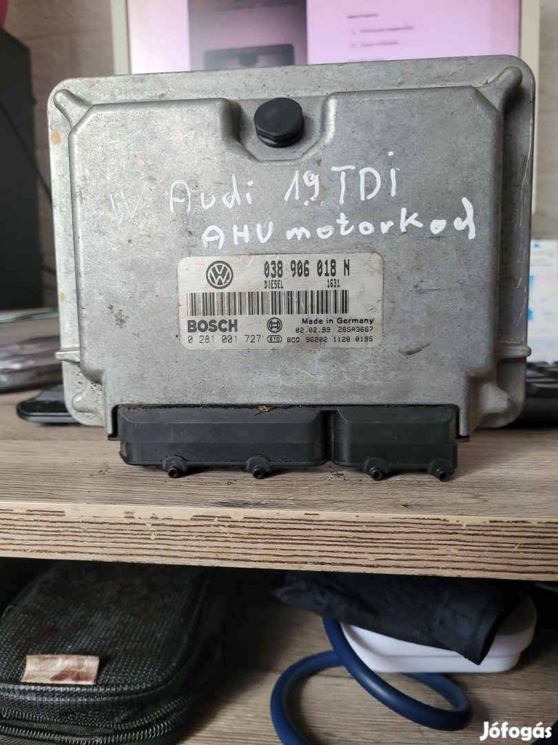 Vw audi AHU Motorkódu Motor Vezérlő 038 906 018N