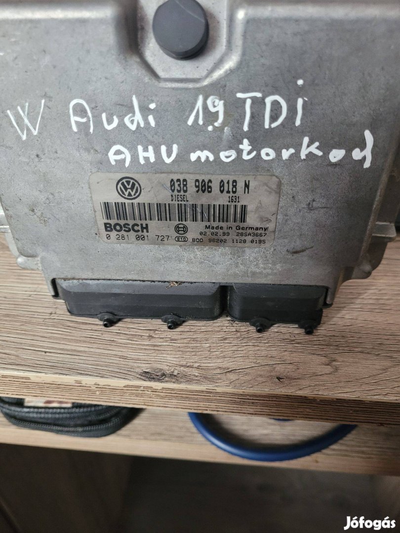 Vw audi Ahv motorkódú motorvezérlő 038906018N