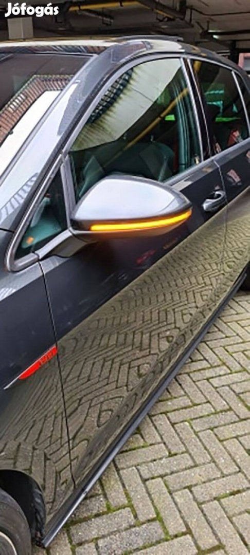 Vw dinamikus futófényes oldal tükör irányjelző Golf 7, Touran