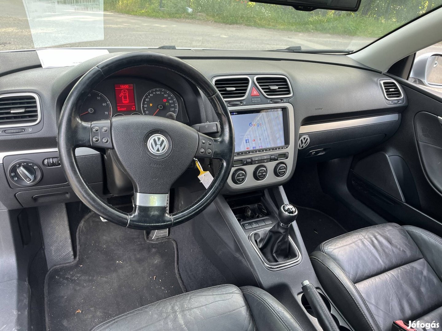 Vw eos műszerfal légzsákszett