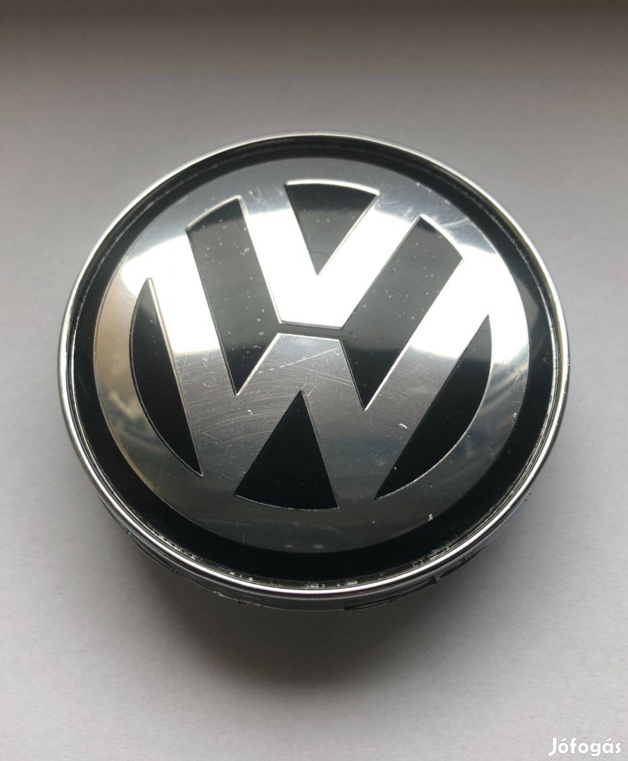Vw felni kupak 60 mm fekete ezüzt 4 db