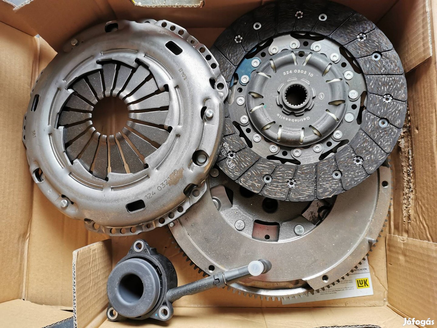 Vw golf IV 1.9pd új luk kuplung szett