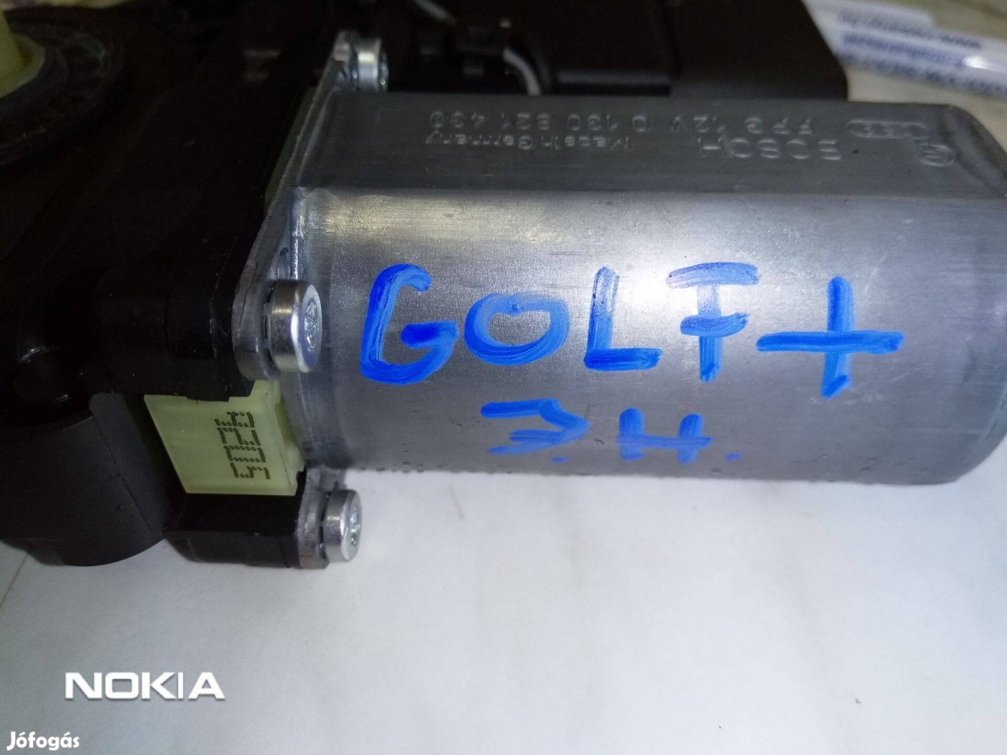Vw golf+ jobb hátsó ablakemelő motor