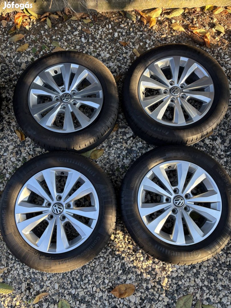 Vw golf passat 6,5x16 et46 5x112 gyari alufelni cnc front