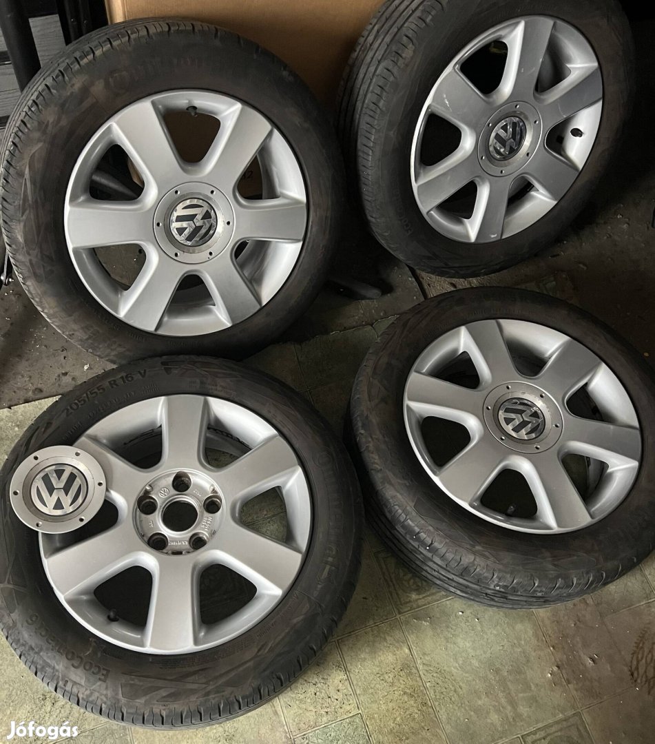 Vw gyári alufelni 16" 5x112 et 50 6.5 coll