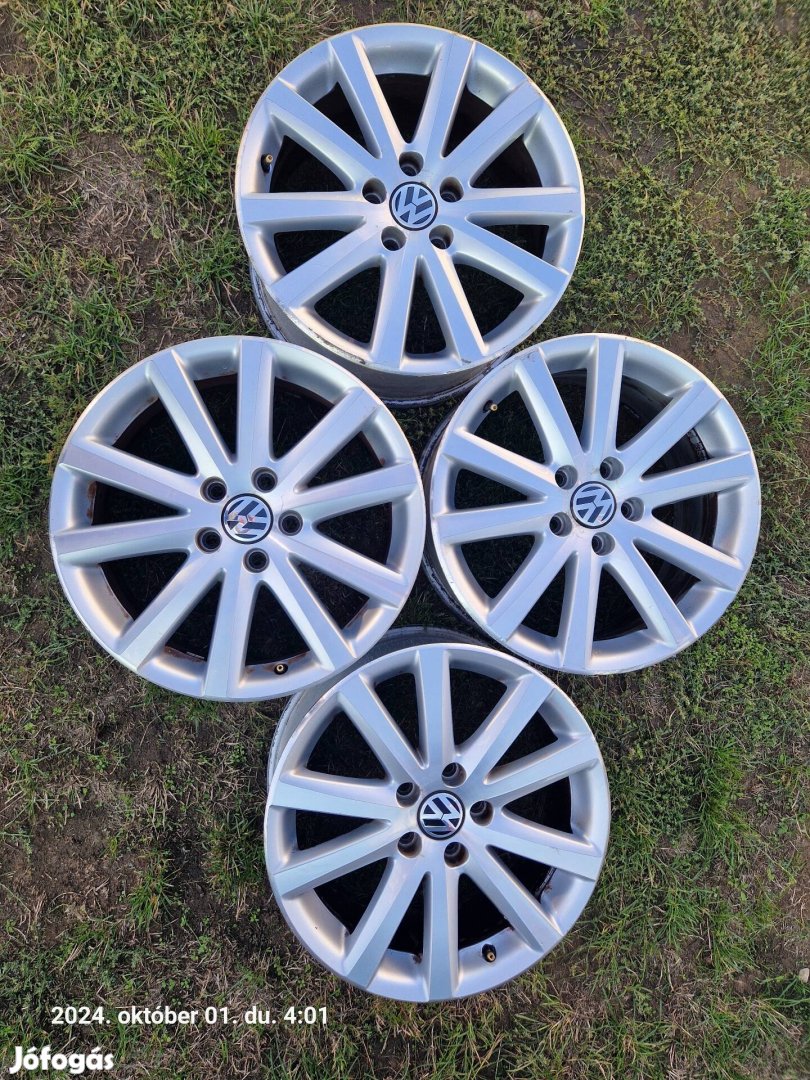 Vw gyári alufelni 17 " 5x112