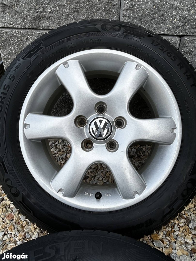 Vw gyári alufelni 5x100 14'