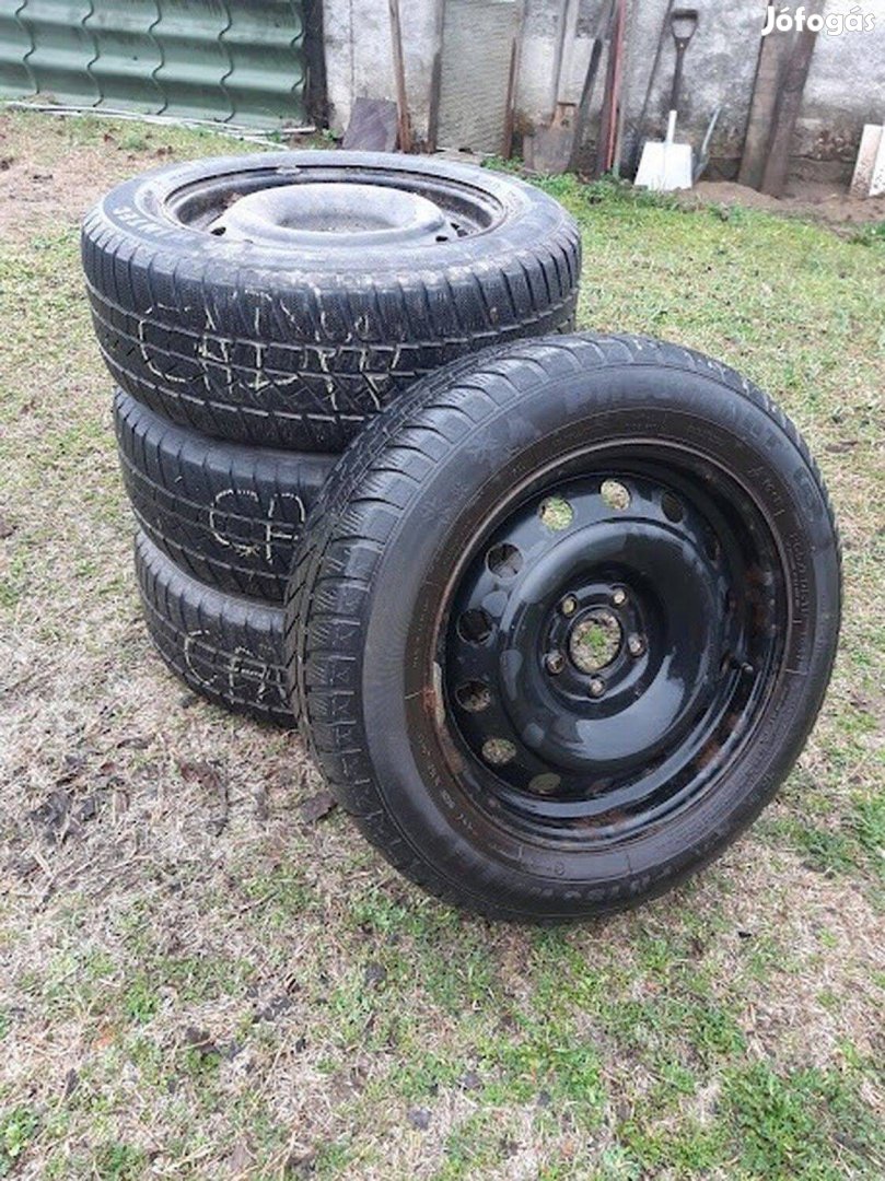 Vw lemez felni-téli gumival 205/60 16