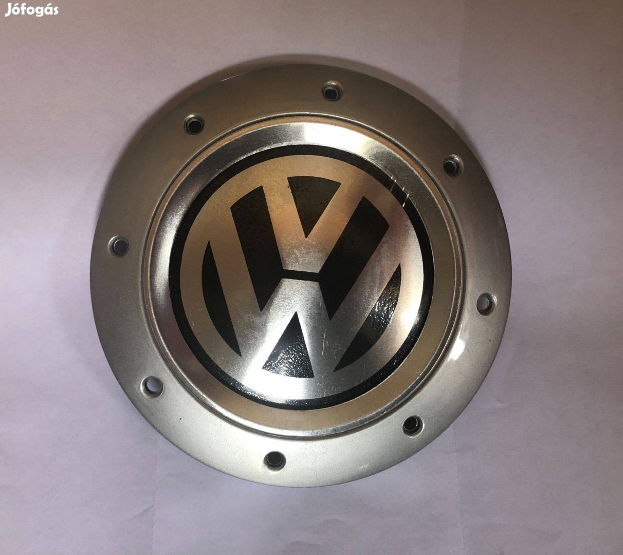 Vw öntapadós 6cm embléma alumínium