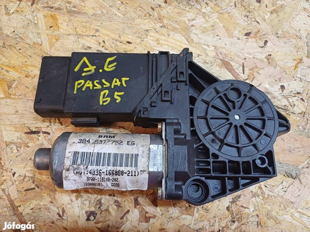 Vw passat B5 1997-2005 Jobb Első Ablakemelő Motor 3B4837752EG