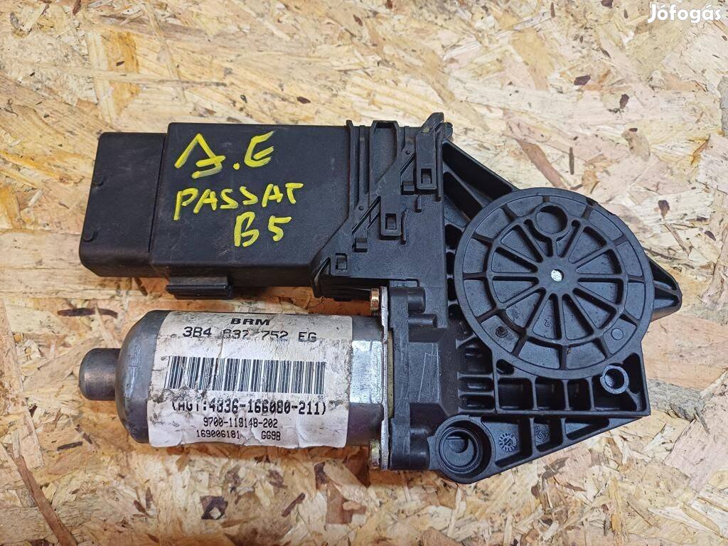 Vw passat B5 1997-2005 Jobb Első Ablakemelő Motor 3B4837752EG