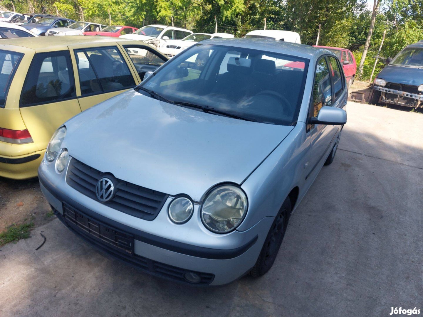 Vw polo 9N karősszéria elemei szürke