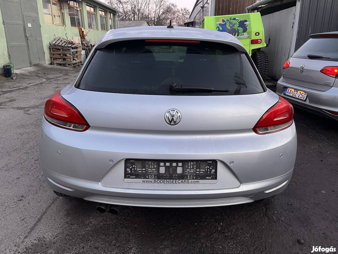 Vw scirocco csomagtér ajtó lökhárító 