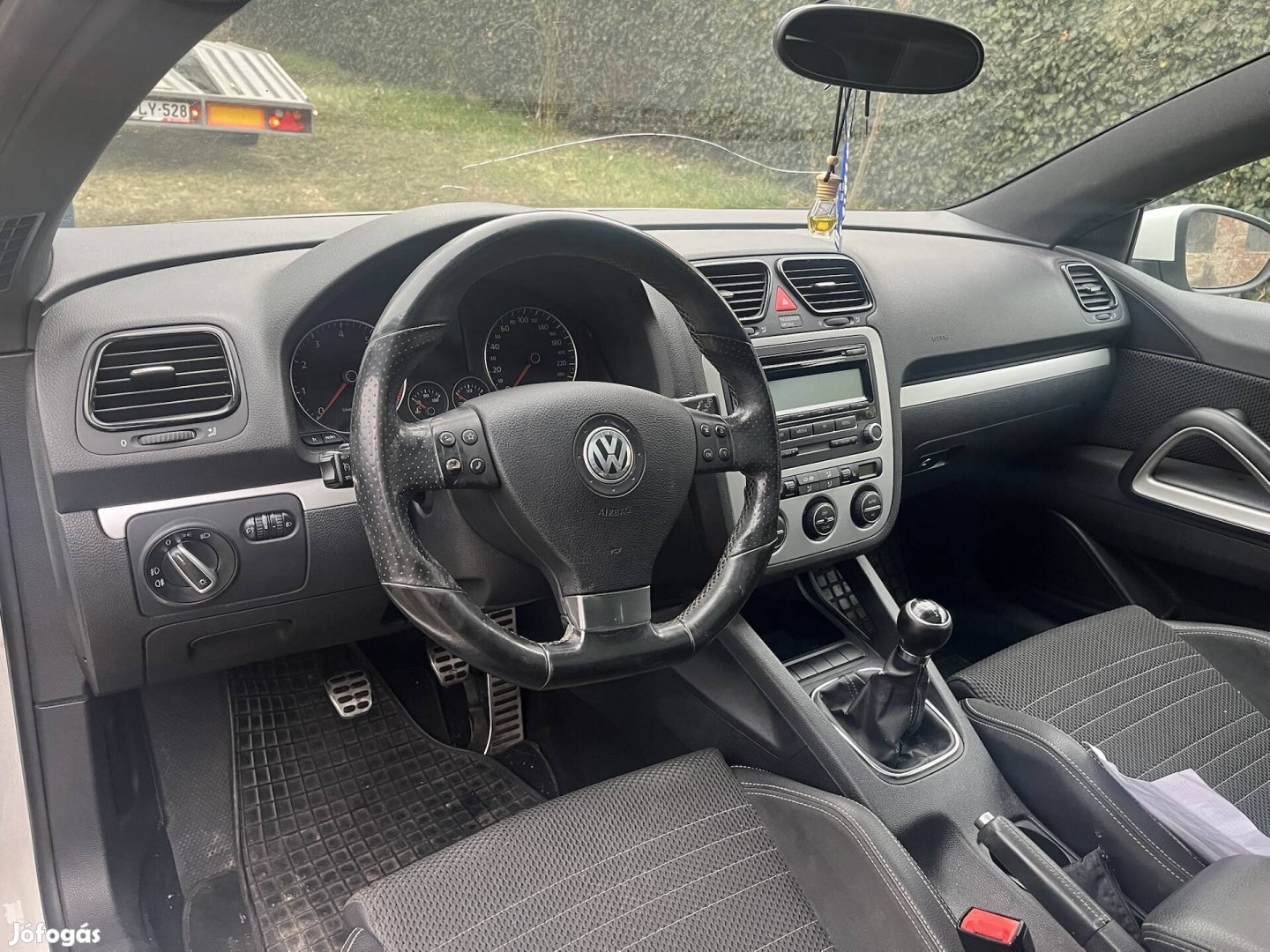Vw scirocco légzsákszett műszerfal 