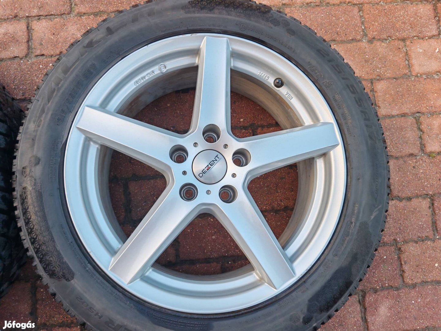 Vw skoda seat audi 17col alufelni 5x112 215/55r17 