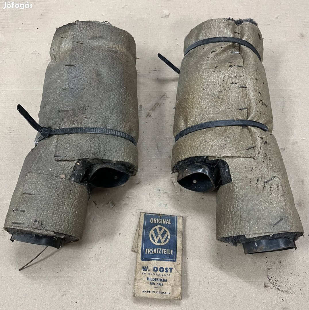 Vw volkswagen bogár fűtés átvezetők ülés alá párban