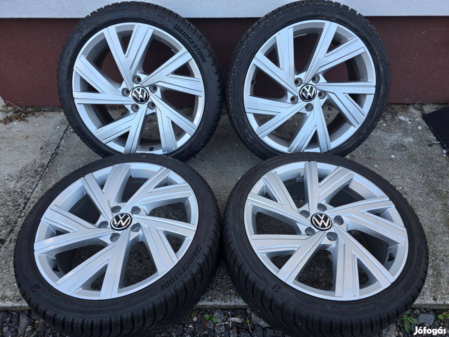 Vw volkswagen touran golf caddy alufelni 18 felni 5x112 téli gumi