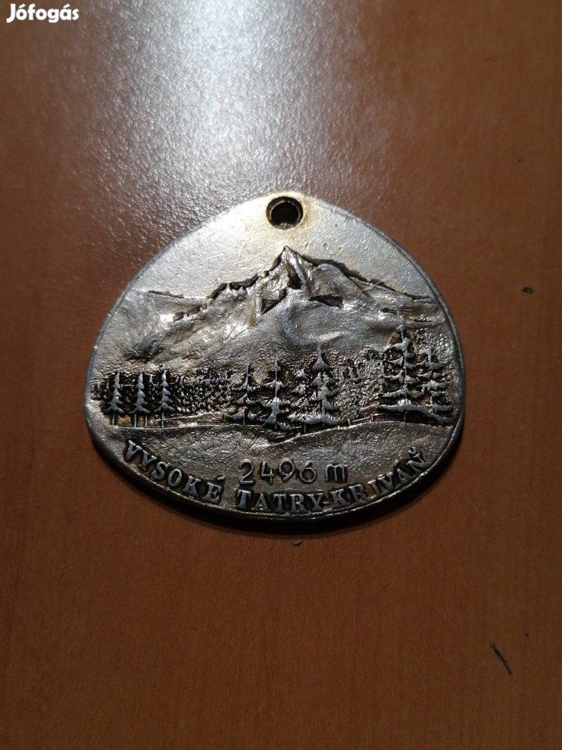 Vysoké Tatry turista medál