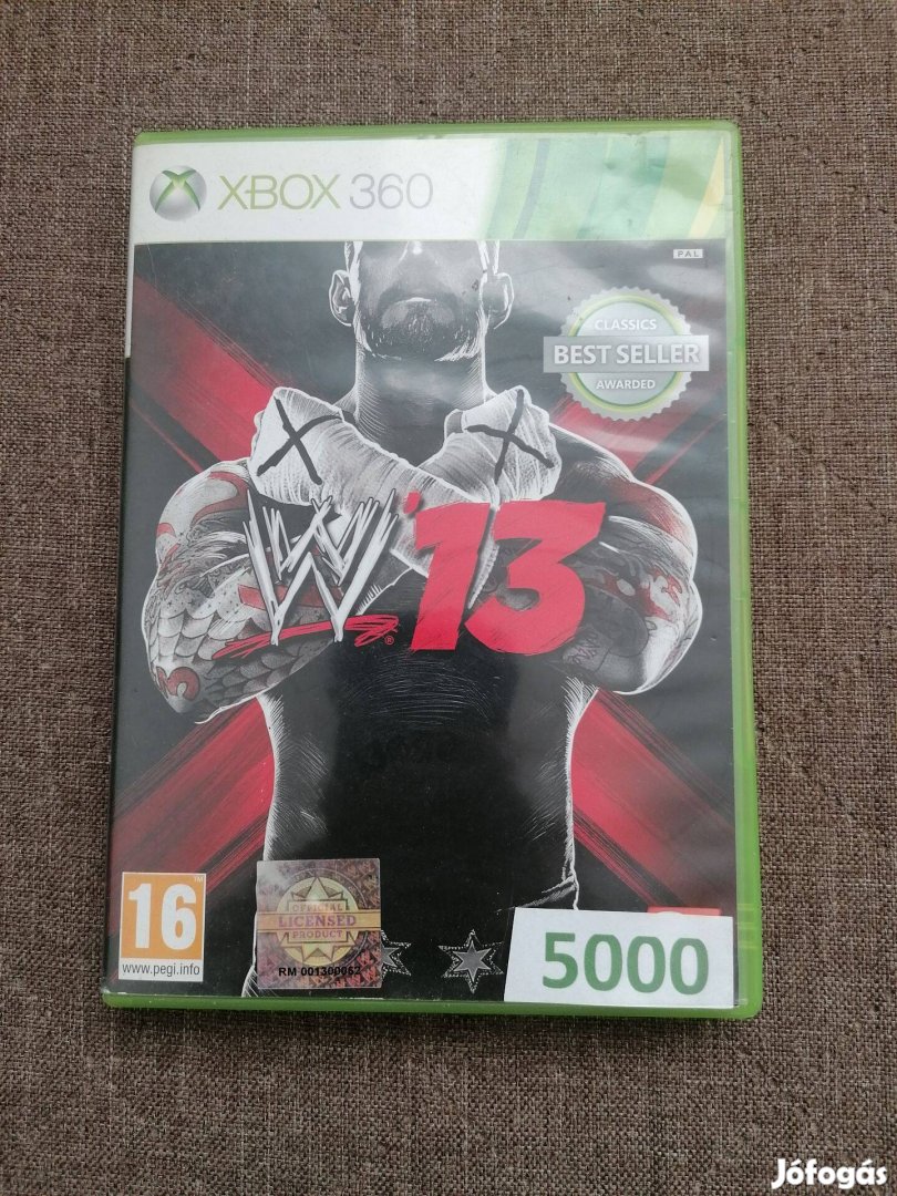 W13 pankráció Xbox 360 játék eladó! WWE Wrestling