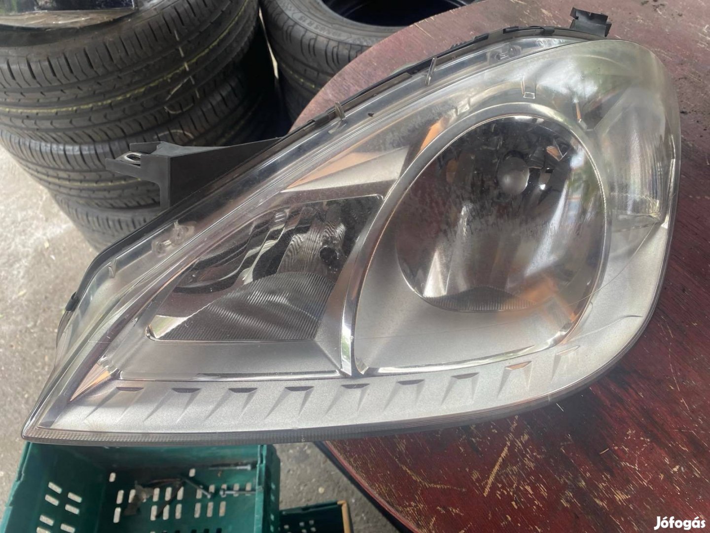 W169 facelift halogén fényszóró BAL
