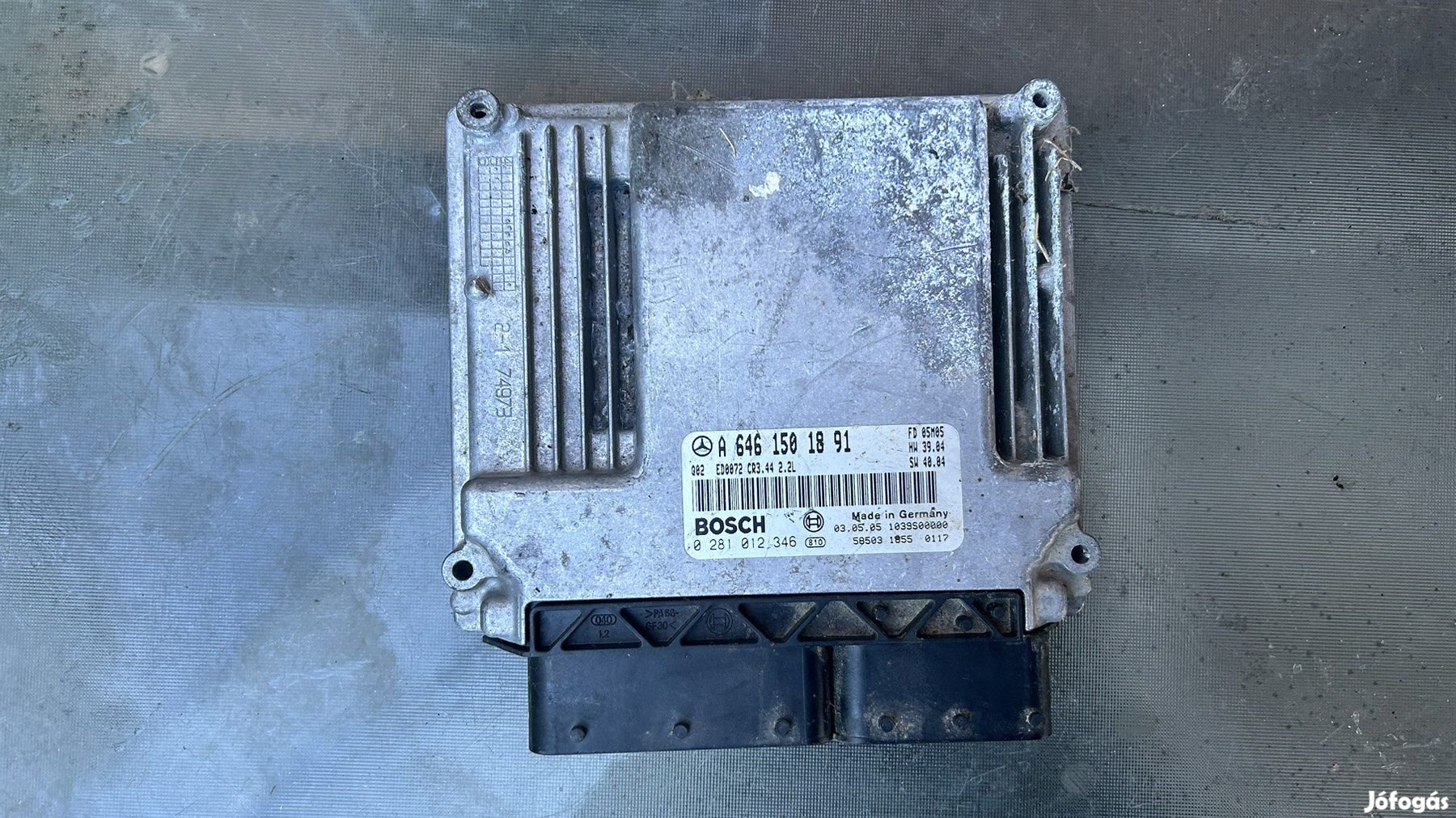 W211 MOTORVEZÉRLŐ A6461501891 eladó