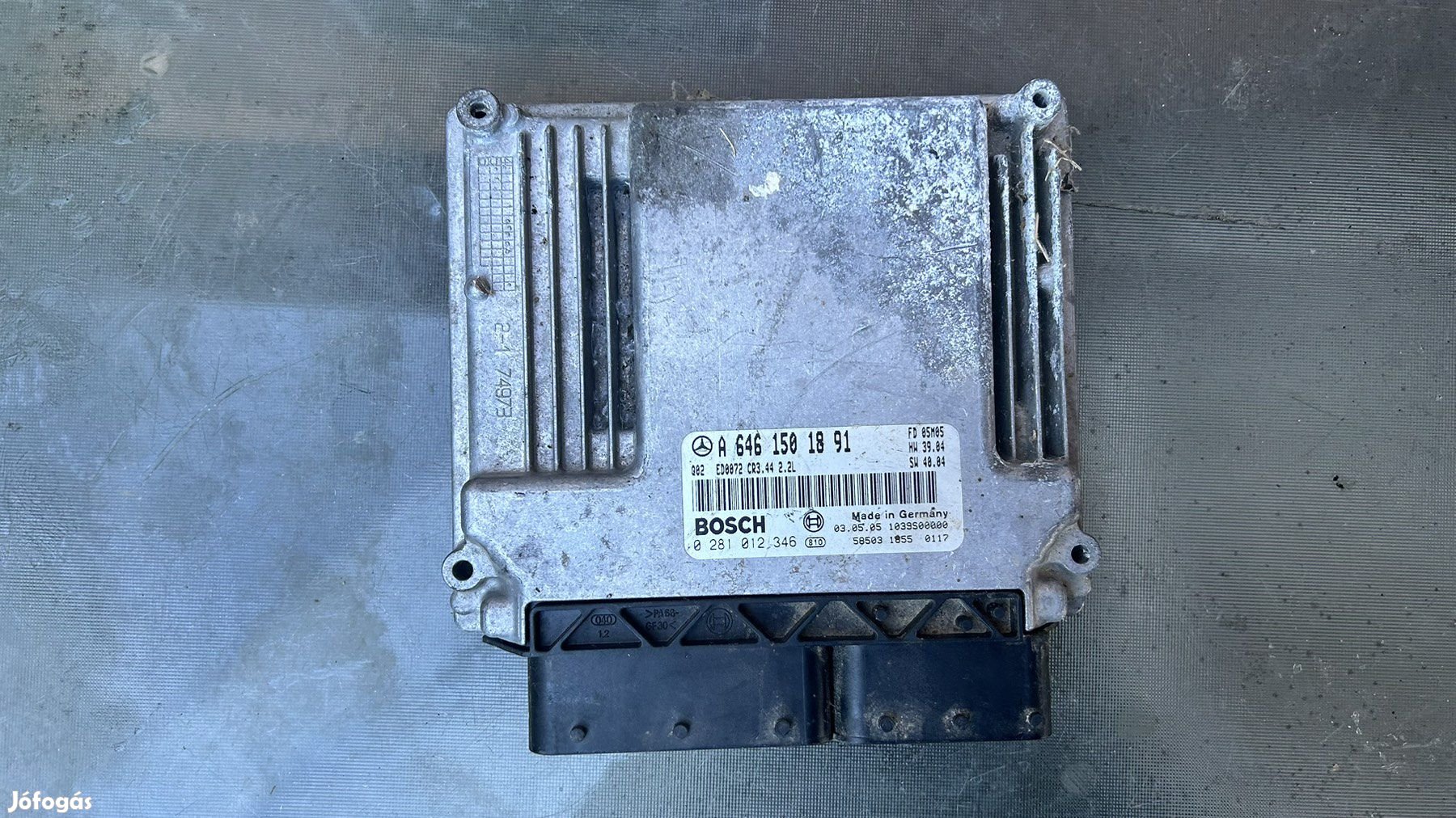 W211 MOTORVEZÉRLŐ A6461501891 eladó