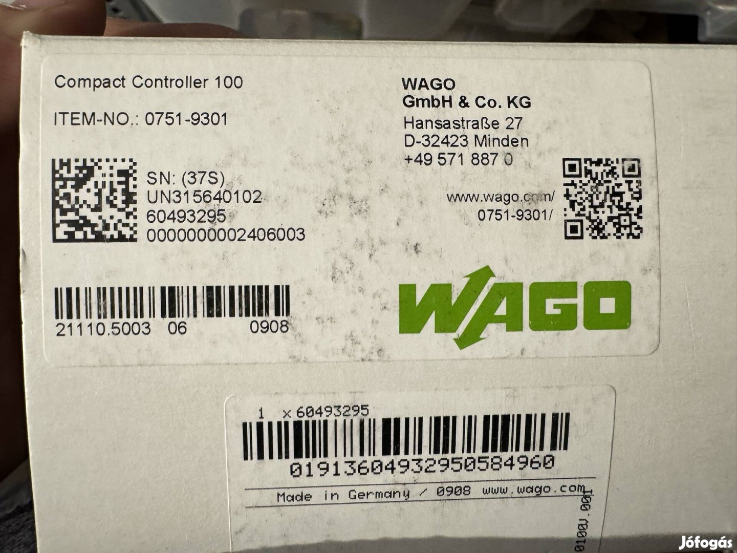 WAGO CC100 (751-9301) új