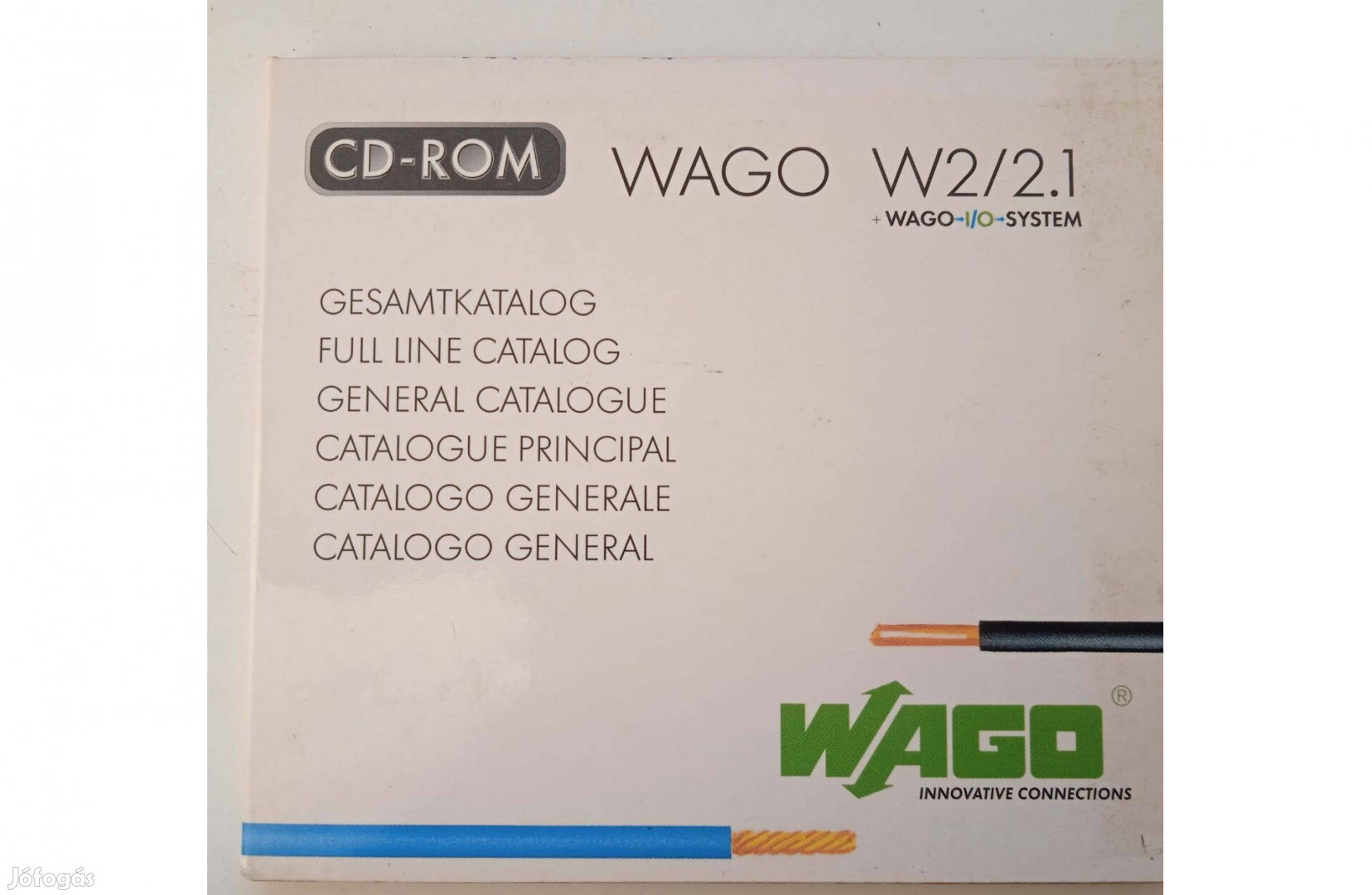 WAGO teljes katalógus CD-n , 1997 , karcmentes