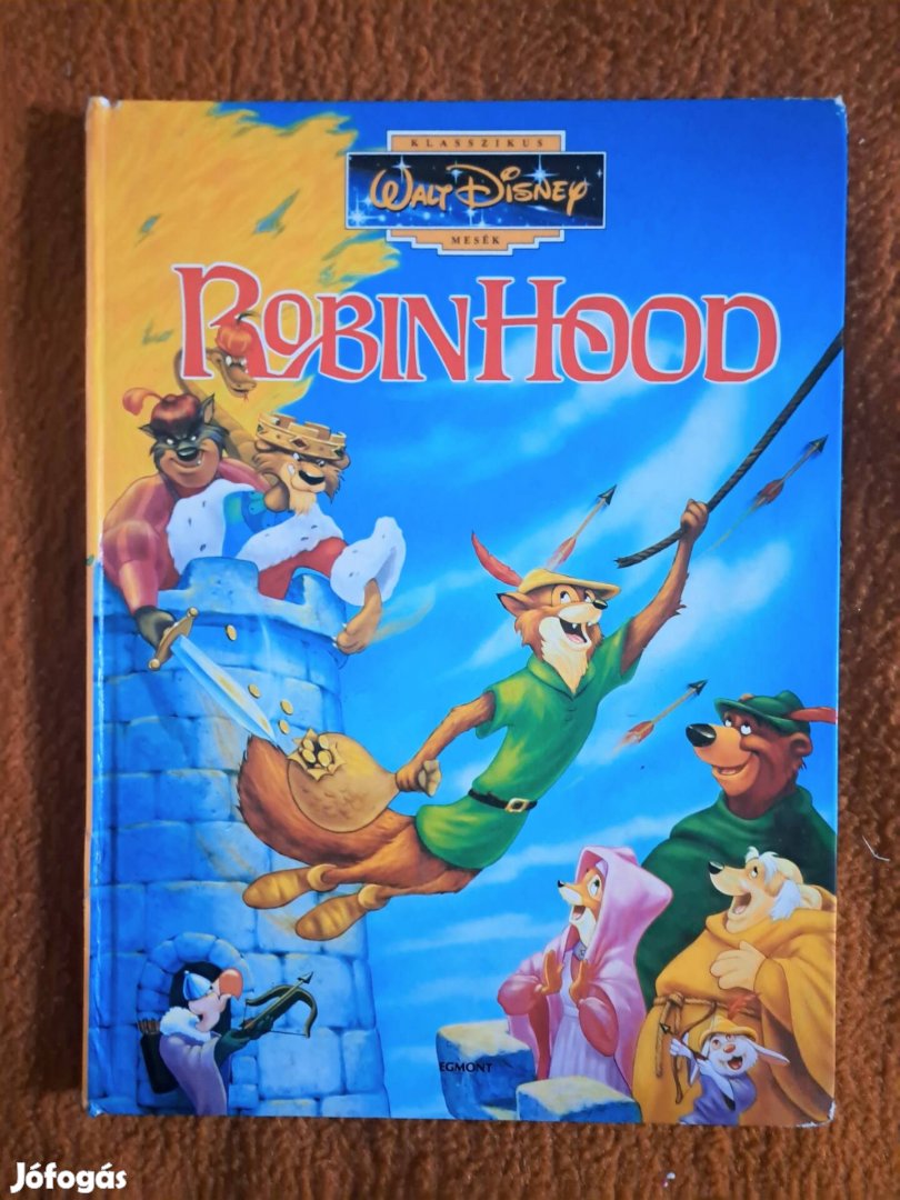 WALT Disney Klasszikus Mesék 7. -1993!  Robin HOOD - Ritka!
