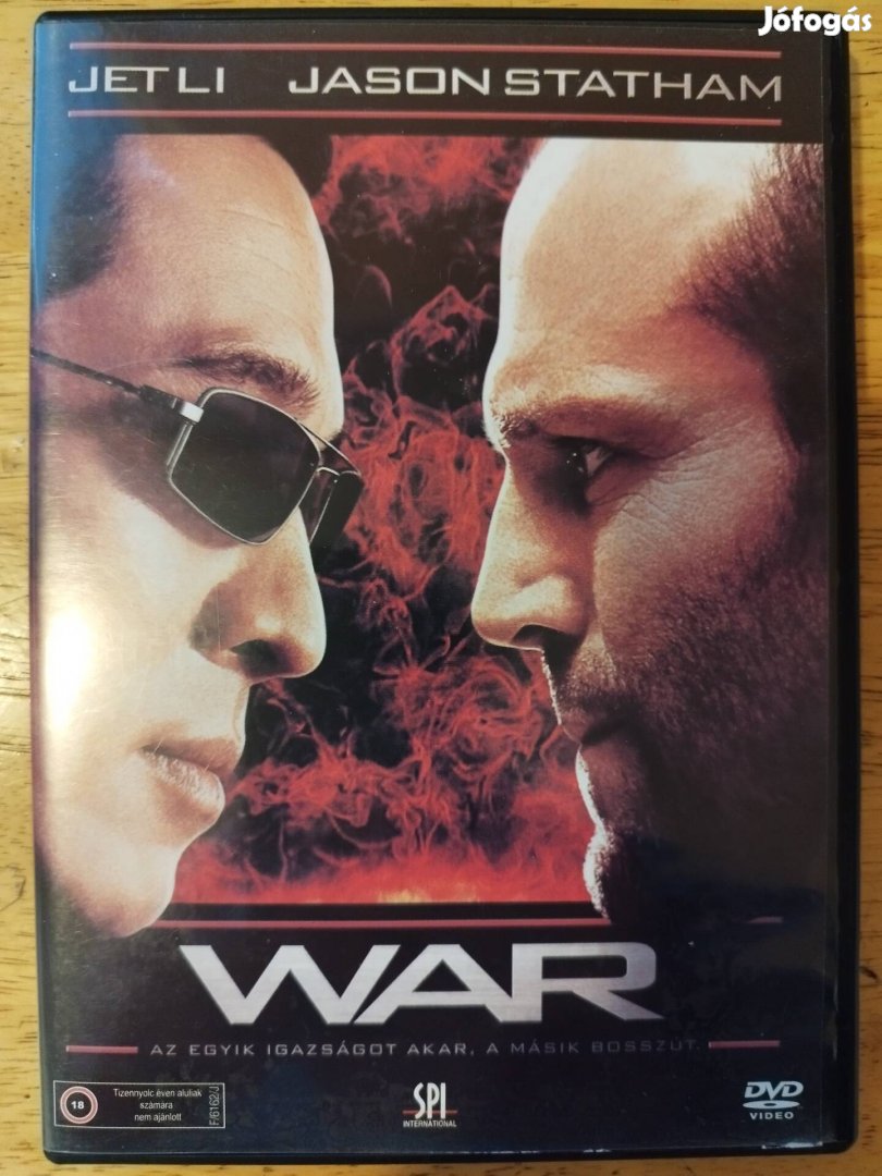 WAR dvd Jet Li - Jason Statham 