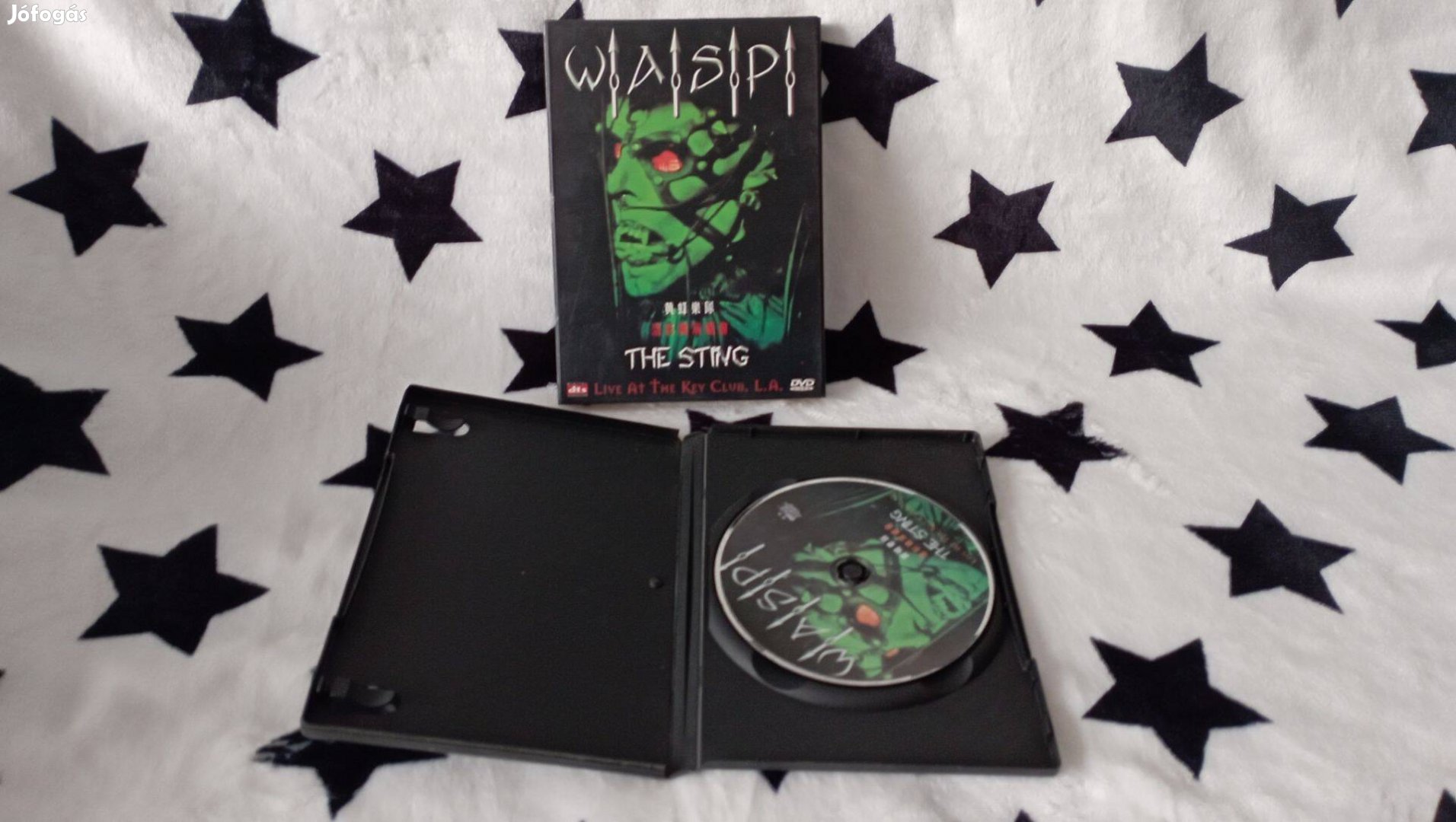 WASP DVD,Koncert,ritka!!!újszerű,Metal!