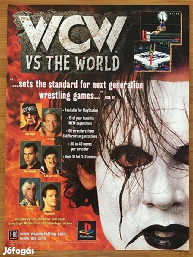 WCW Vs. The World, Mint eredeti Playstation 1 játék