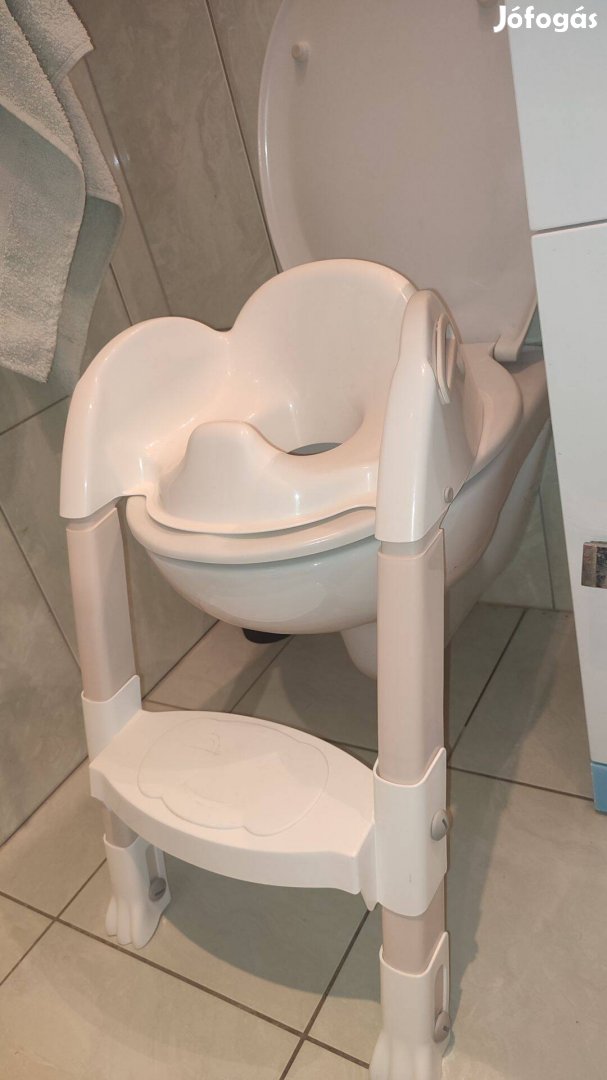 WC szűkítő ülőke lépcsős + ajándék bili