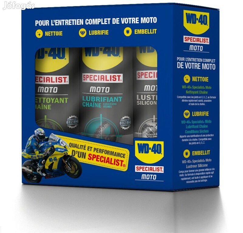 WD-40 Specialist Moto Háromcsomag