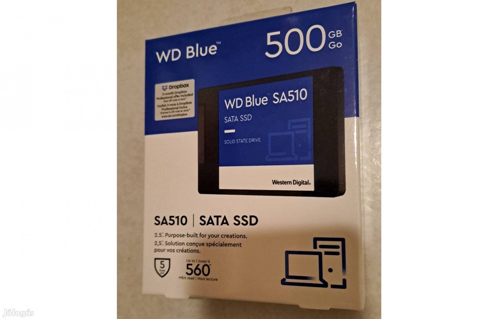 WD Blue 500Gb SSD 2,5"