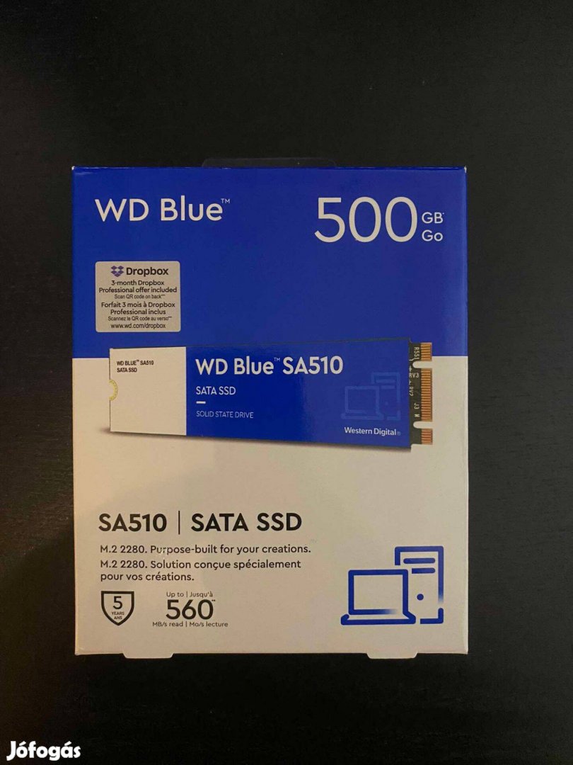 WD Blue SA510 - 500GB Sataiii m.2 SSD