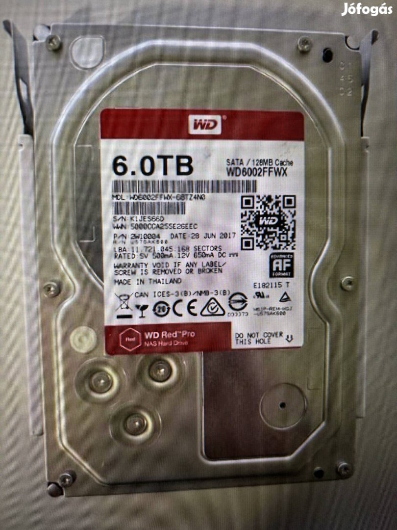 WD RED Pro 6TB HDD