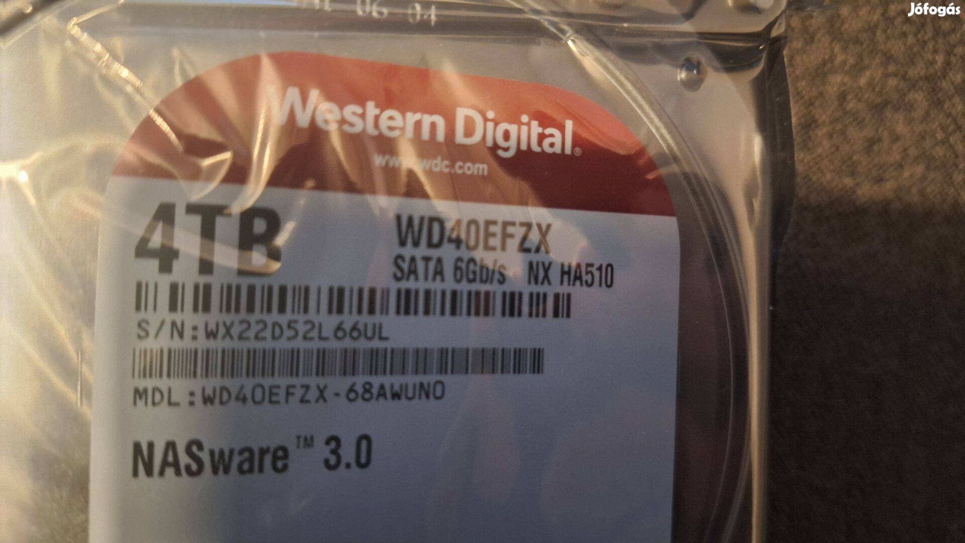 WD Red Plus merevlemez 4TB