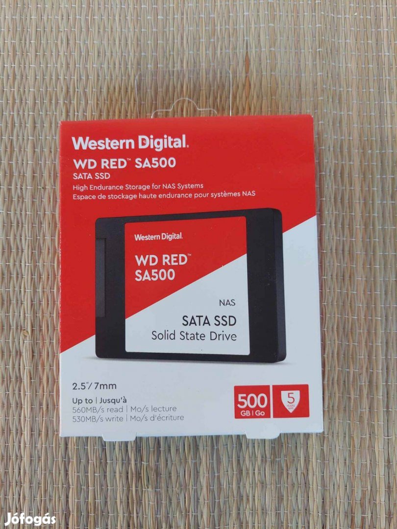 WD Red SA500 2.5 500GB Sata3 SSD