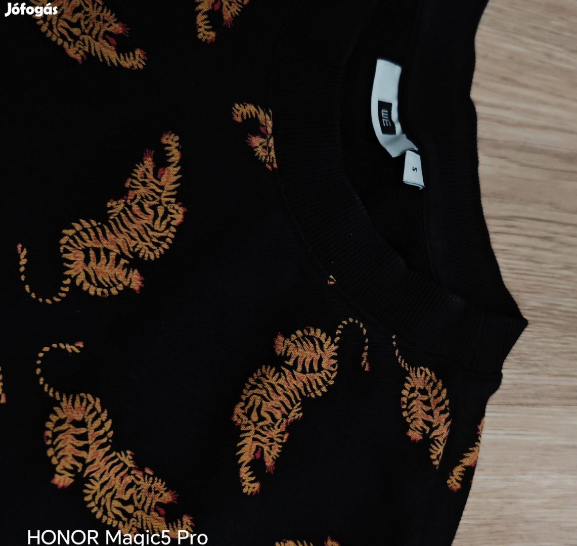 WE női pamut designer pulcsika S-M