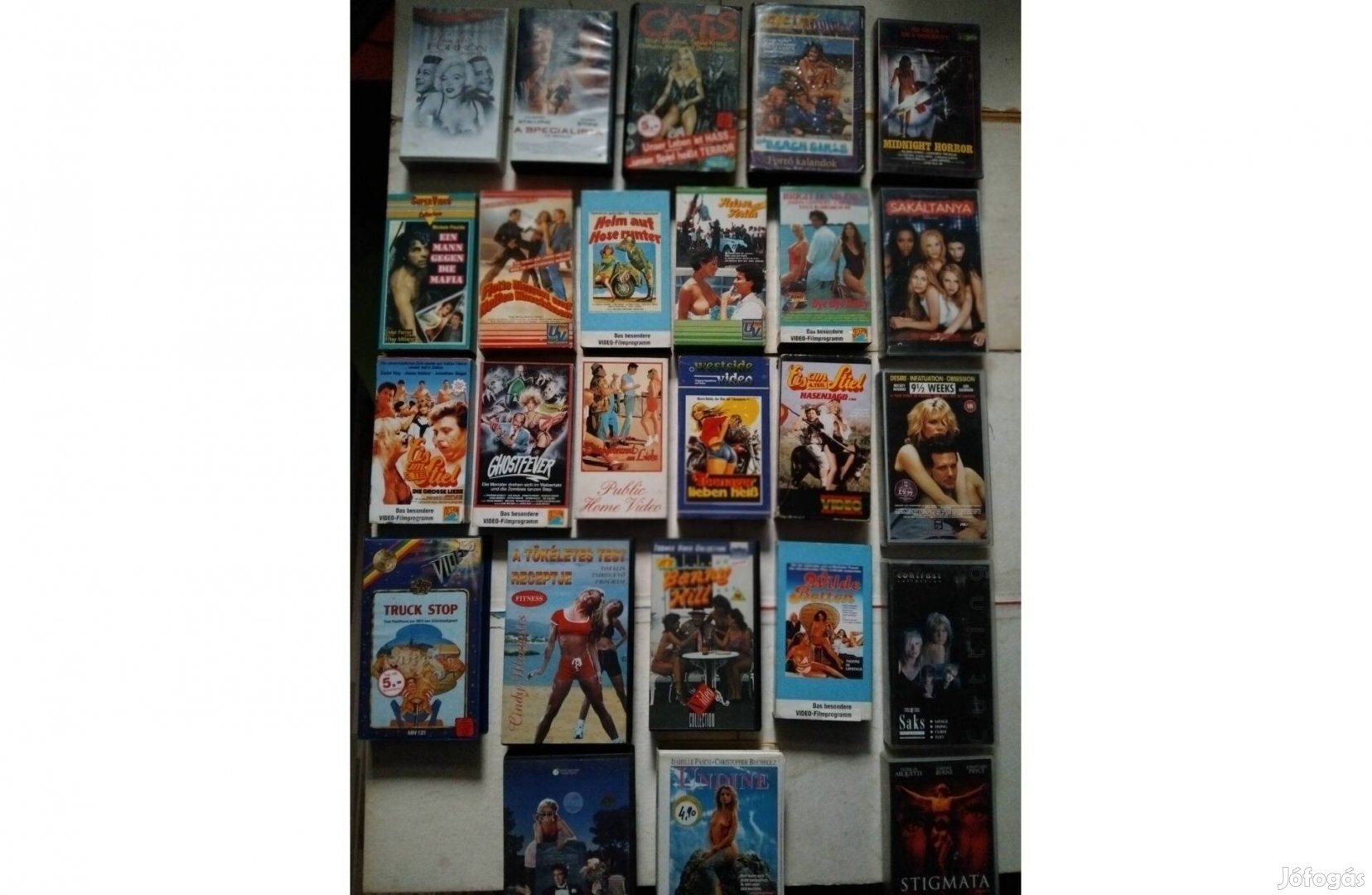 WHS Video Film Kazetták-1