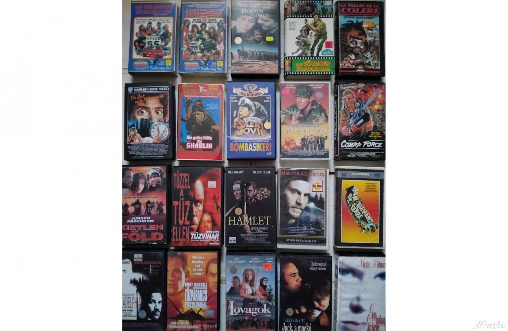 WHS Video Film Kazetták-2