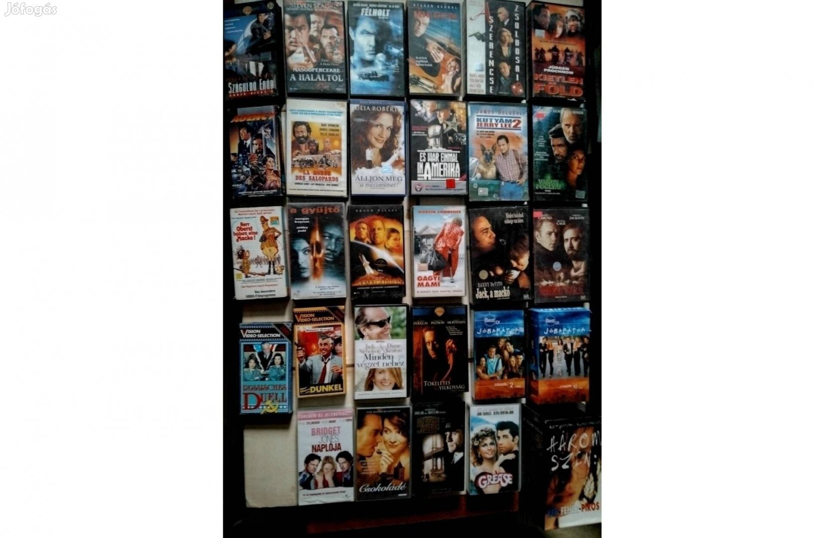 WHS Video Film Kazetták-8