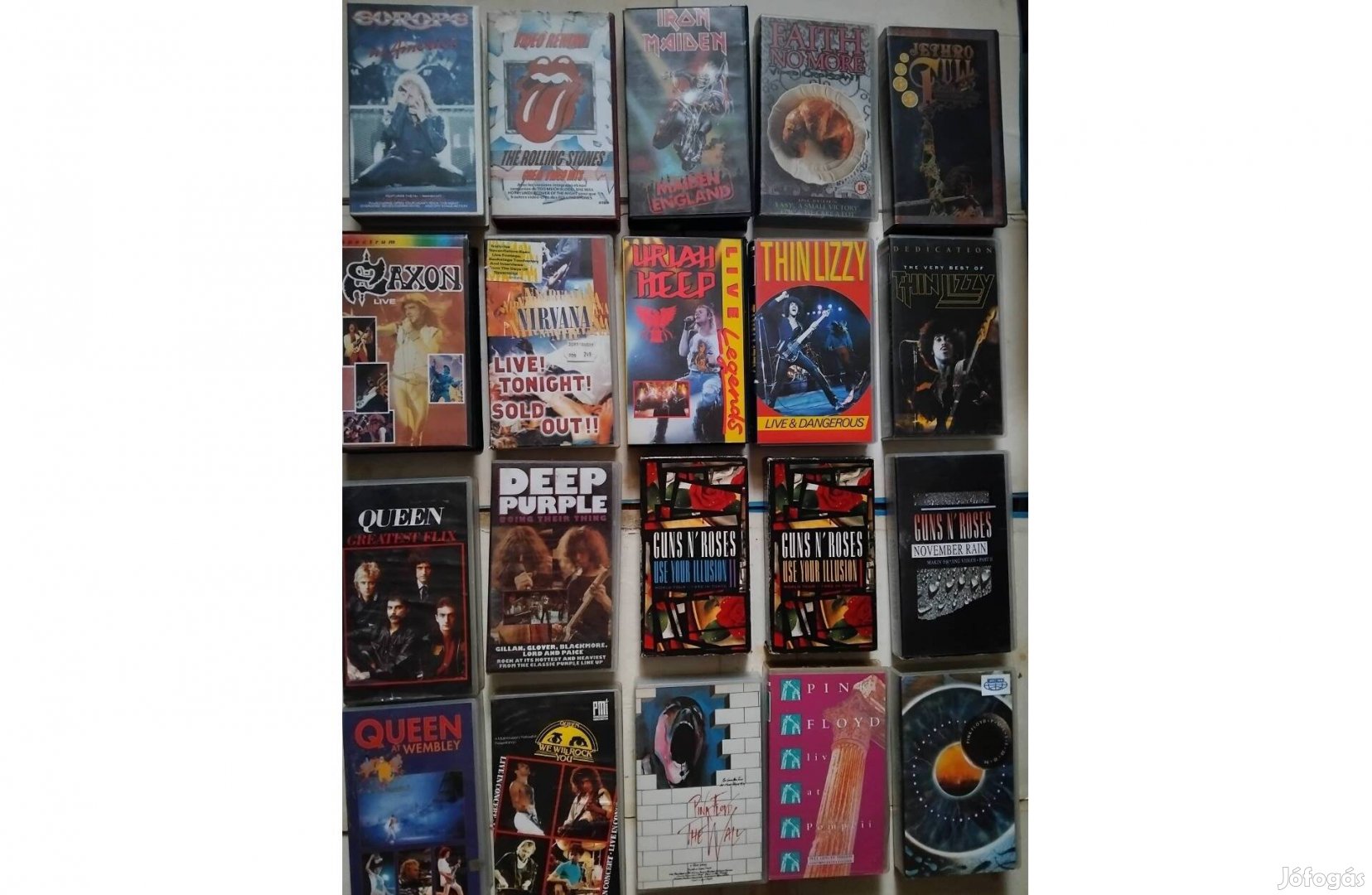 WHS Video Zenei Kazetták-2